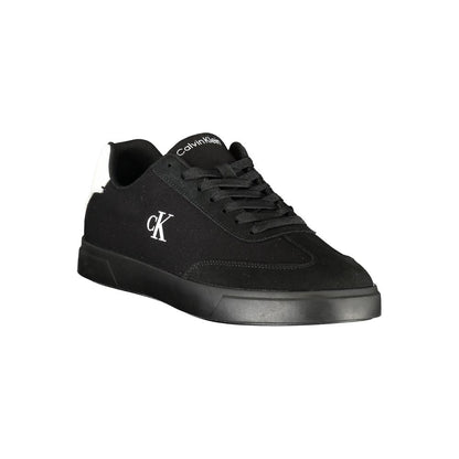Calvin Klein Black Polyester Athletic Sneakers by Calvin Klein
