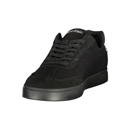 Calvin Klein Black Polyester Athletic Sneakers by Calvin Klein