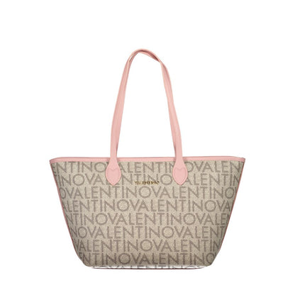 Valentino Beige Polyethylene Handbag
