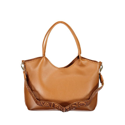 Valentino Brown Polyethylene Handbag