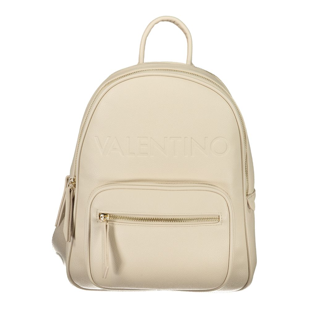 Valentino Beige Polyethylene Backpack