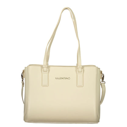 Valentino Beige Polyethylene Handbag