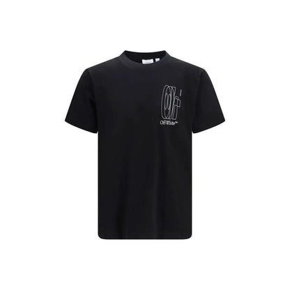Off-White Black Cotton T-Shirt by Off-White