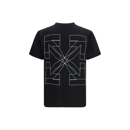 Off-White Black Cotton T-Shirt by Off-White