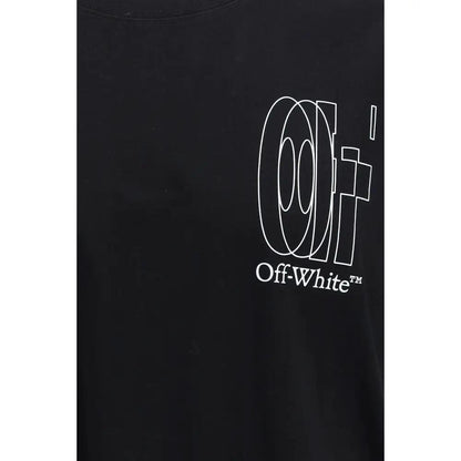 Off-White Black Cotton T-Shirt by Off-White