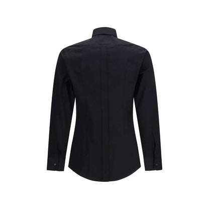 Dolce & Gabbana Black Cotton Dress Shirt by Dolce & Gabbana