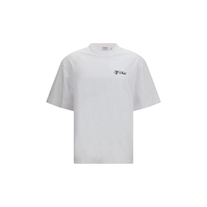 Off-White White Cotton T-Shirt by Off-White