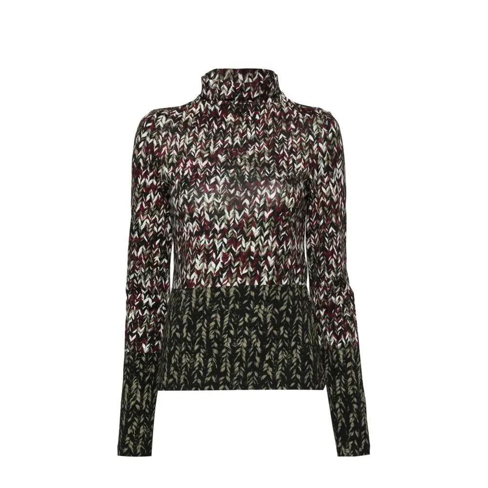 Loewe Bicolor Cotton Long Sleeve T-Shirt by Loewe