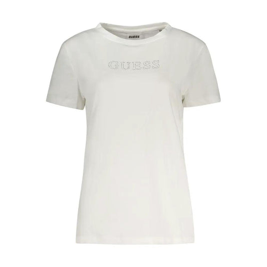 Guess Jeans Bianco Cotton Women's T-Shirt by Guess Jeans