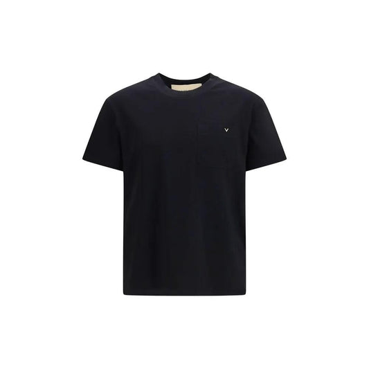 Valentino Black Cotton T-Shirt by Valentino