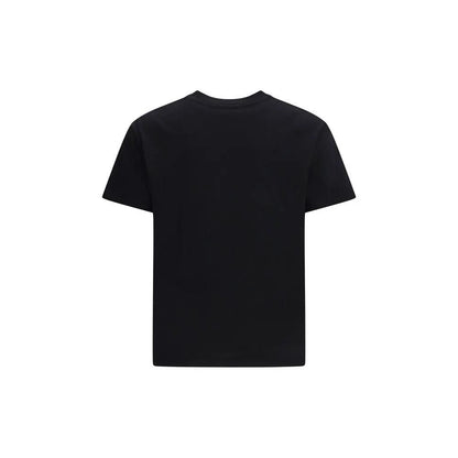 Valentino Black Cotton T-Shirt by Valentino