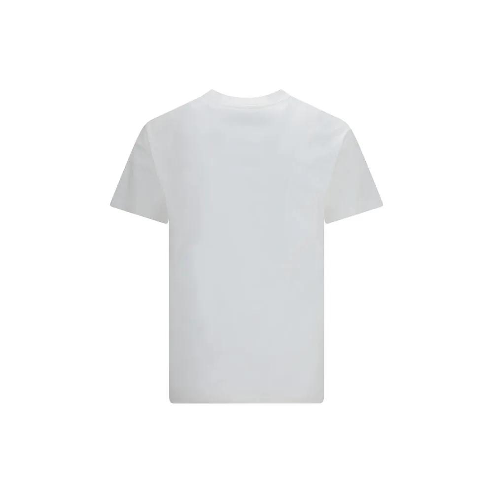 Valentino White Cotton T-Shirt by Valentino