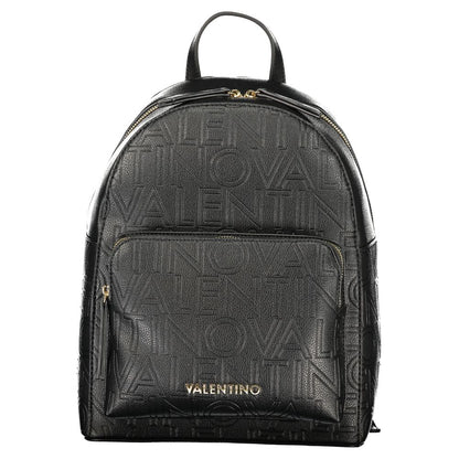 Valentino Black Polyurethane Women's Backpack