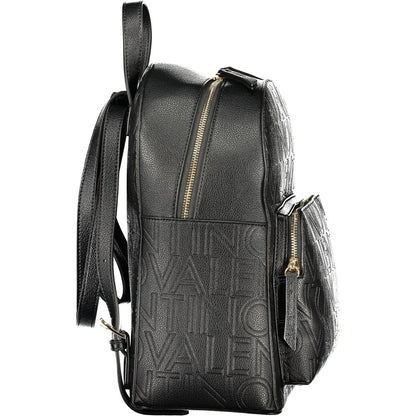 Valentino Black Polyurethane Women's Backpack