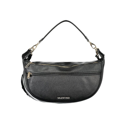 Valentino Black Polyethylene Handbag – Sac Femme Anse Amovible & Bretelle Recyclé