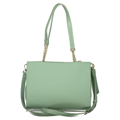 Valentino Green Polyethylene Handbag – Sac Femme Chaînes & Bretelle Recyclé