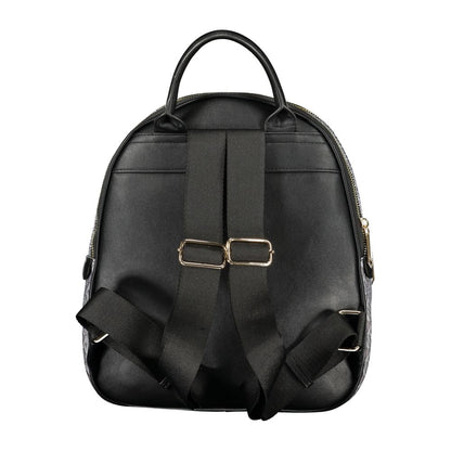 Valentino Black Polyethylene Backpack