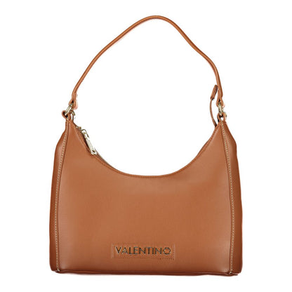 Valentino Brown Polyethylene Handbag