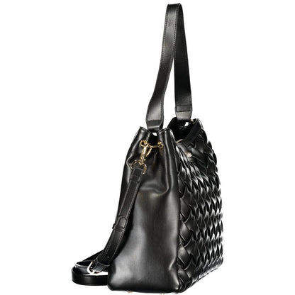 Valentino Black Polyethylene Handbag