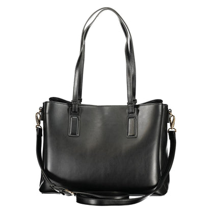 Valentino Black Polyethylene Handbag