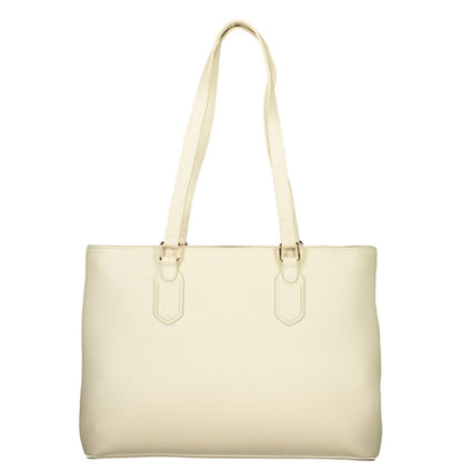 Valentino Beige Polyethylene Handbag