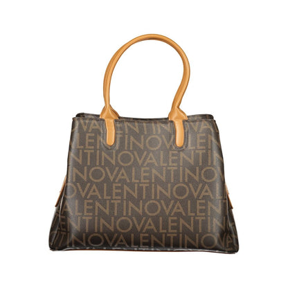 Valentino Brown Polyethylene Handbag