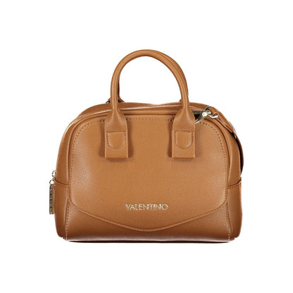 Valentino Brown Polyethylene Handbag