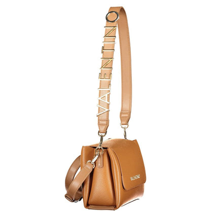 Valentino Brown Polyethylene Handbag