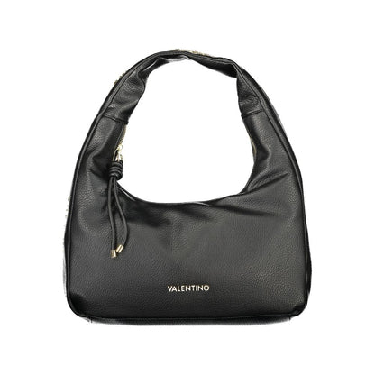 Valentino Black Polyethylene Handbag – Sac À Main Femme Une Anse