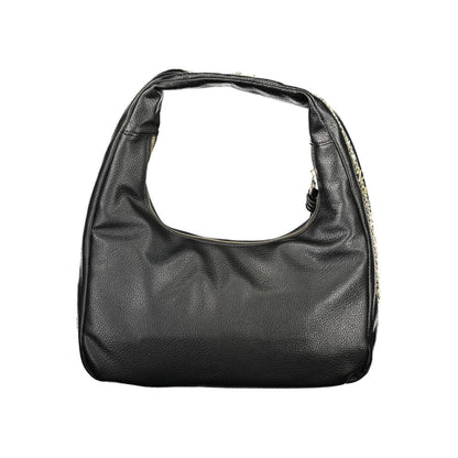 Valentino Black Polyethylene Handbag – Sac À Main Femme Une Anse