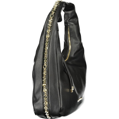 Valentino Black Polyethylene Handbag – Sac À Main Femme Une Anse