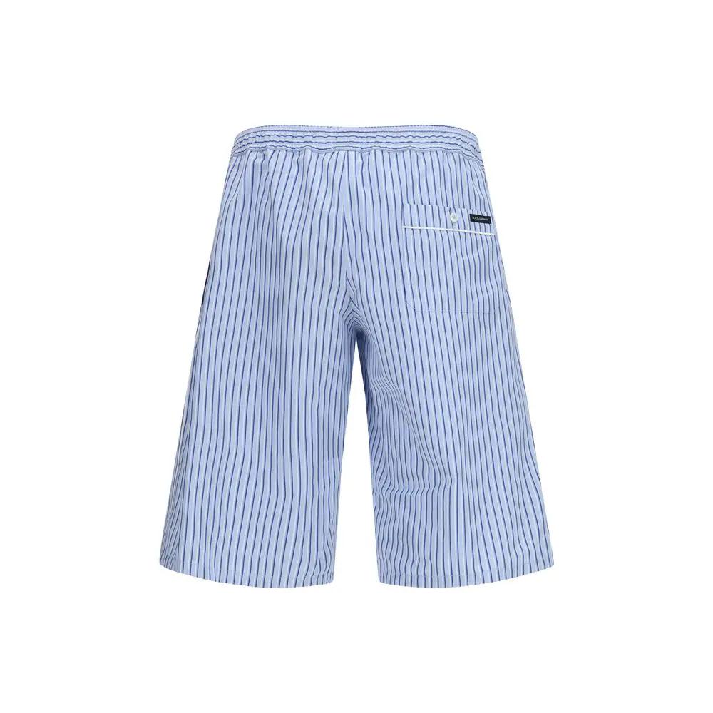 Dolce & Gabbana Multicolor Cotton Bermuda Shorts by Dolce & Gabbana
