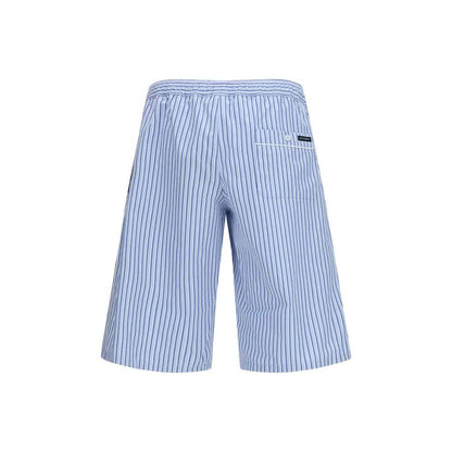Dolce & Gabbana Multicolor Cotton Bermuda Shorts by Dolce & Gabbana