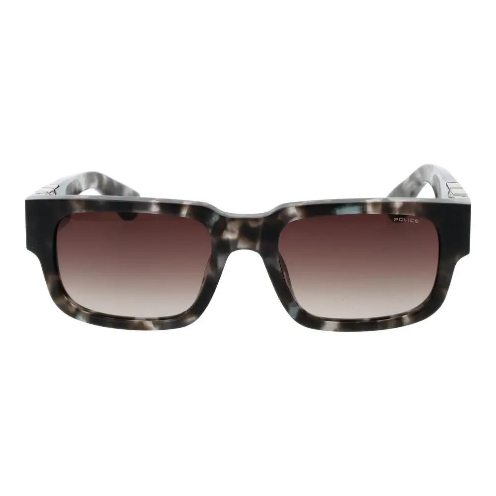 Police Gray Cellulose Acetate Sunglasses by Police