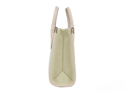 Michael Kors Mirella Small Powder Blush Canvas Shopper Crossbody Handbag Purse by Michael Kors