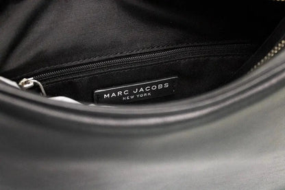 Marc Jacobs Tempo Small Black Smooth Leather Hobo Convertible Shoulder Bag Purse by Marc Jacobs
