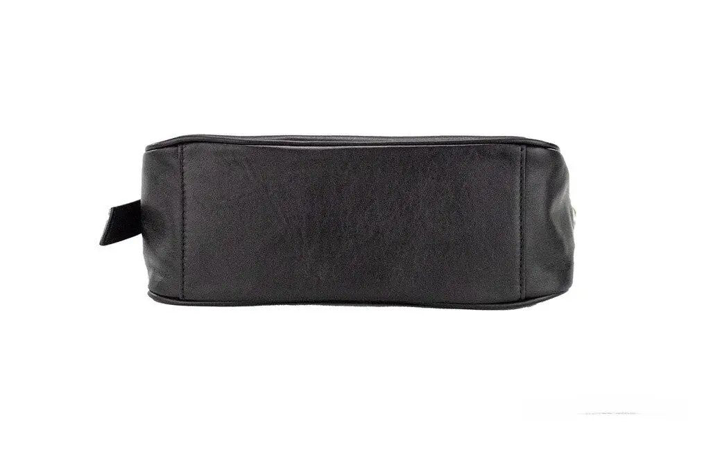 Marc Jacobs Tempo Small Black Smooth Leather Hobo Convertible Shoulder Bag Purse by Marc Jacobs