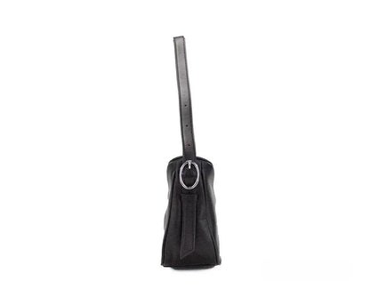 Marc Jacobs Tempo Small Black Smooth Leather Hobo Convertible Shoulder Bag Purse by Marc Jacobs