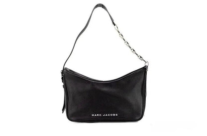 Marc Jacobs Tempo Small Black Smooth Leather Hobo Convertible Shoulder Bag Purse by Marc Jacobs