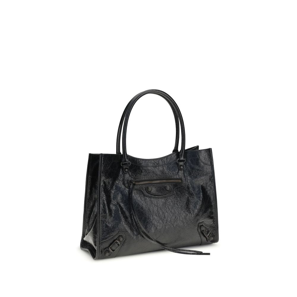 Balenciaga Black Lamb Ovis Aries Shoulder Bag