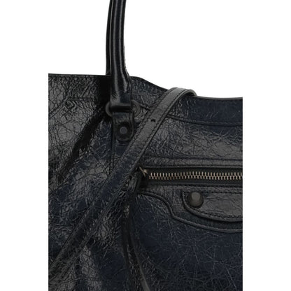 Balenciaga Black Lamb Ovis Aries Shoulder Bag