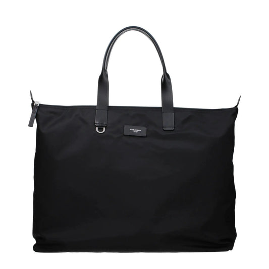 Dolce & Gabbana Black Nylon Shoulder Bag by Dolce & Gabbana