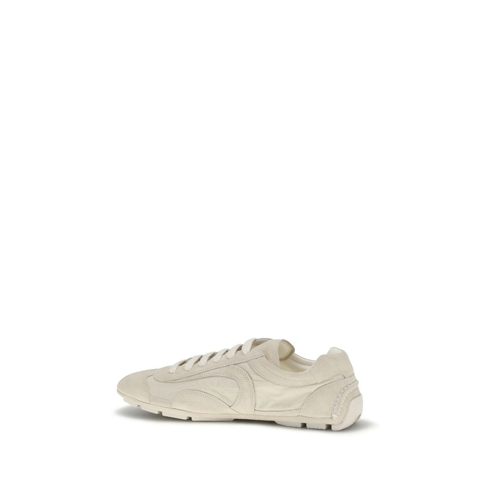 Baskets Prada homme Montecarlo Re-Edition 2005 en cuir de veau beige – PR-4E1165FG001D7RF0304