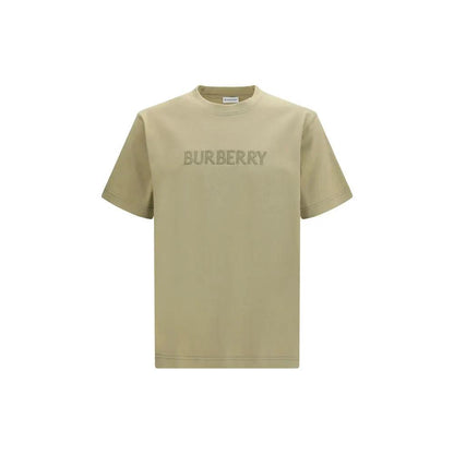 Burberry Bicolor Cotton T-Shirt by Burberry