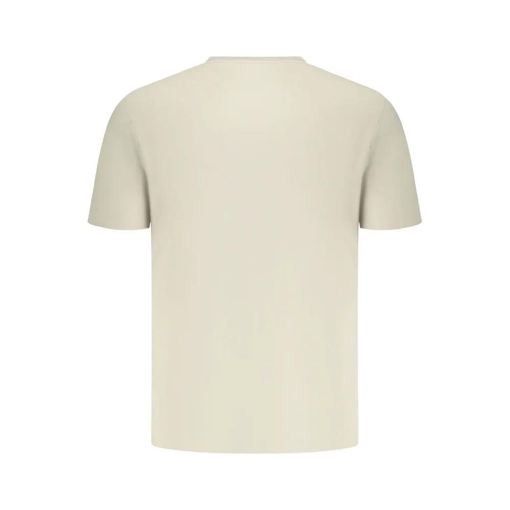 Hugo Boss Beige Cotton Men T-Shirt by Hugo Boss