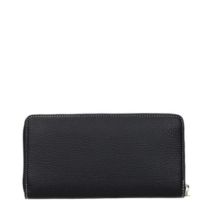 Stella McCartney Black Leather Wallet by Stella McCartney