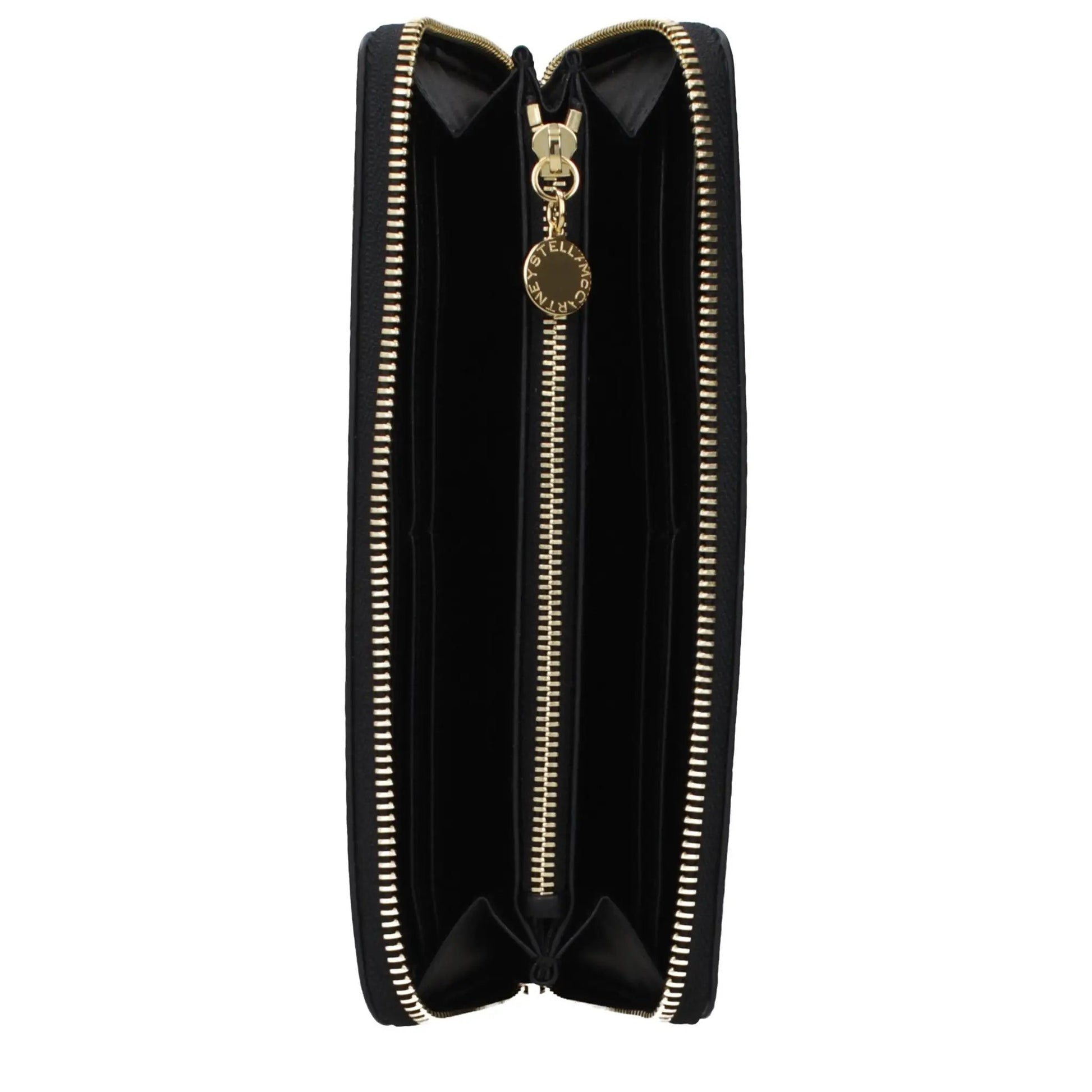 Stella McCartney Black Leather Wallet by Stella McCartney