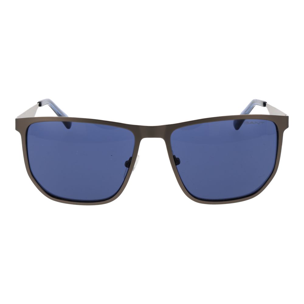 Lunettes de soleil Gant homme en métal gris gunmetal – GA-1065928
