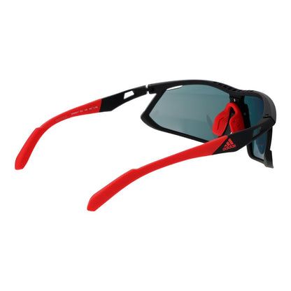 Lunettes de soleil Adidas mixte sport en plastique noir – AD-1066090