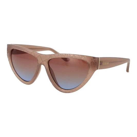 Guess Beige Plastic Sunglasses by Guess